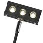Preview: Rollbanner LED-Strahler, TRIO Black